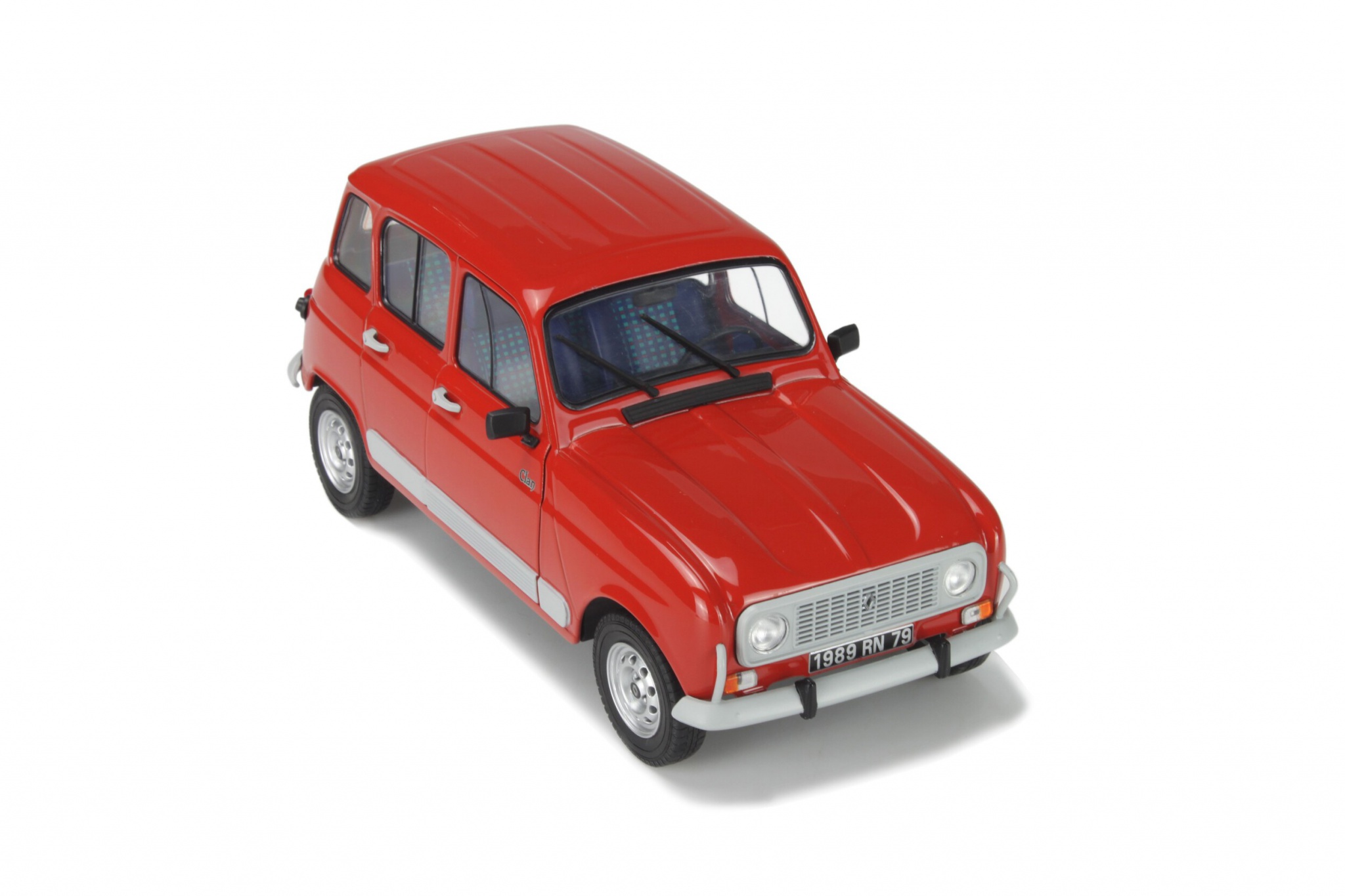 RENAULT 4F4 BLANCHE FOURGONNETTE 1/43 ODEON - Mystères et Passions