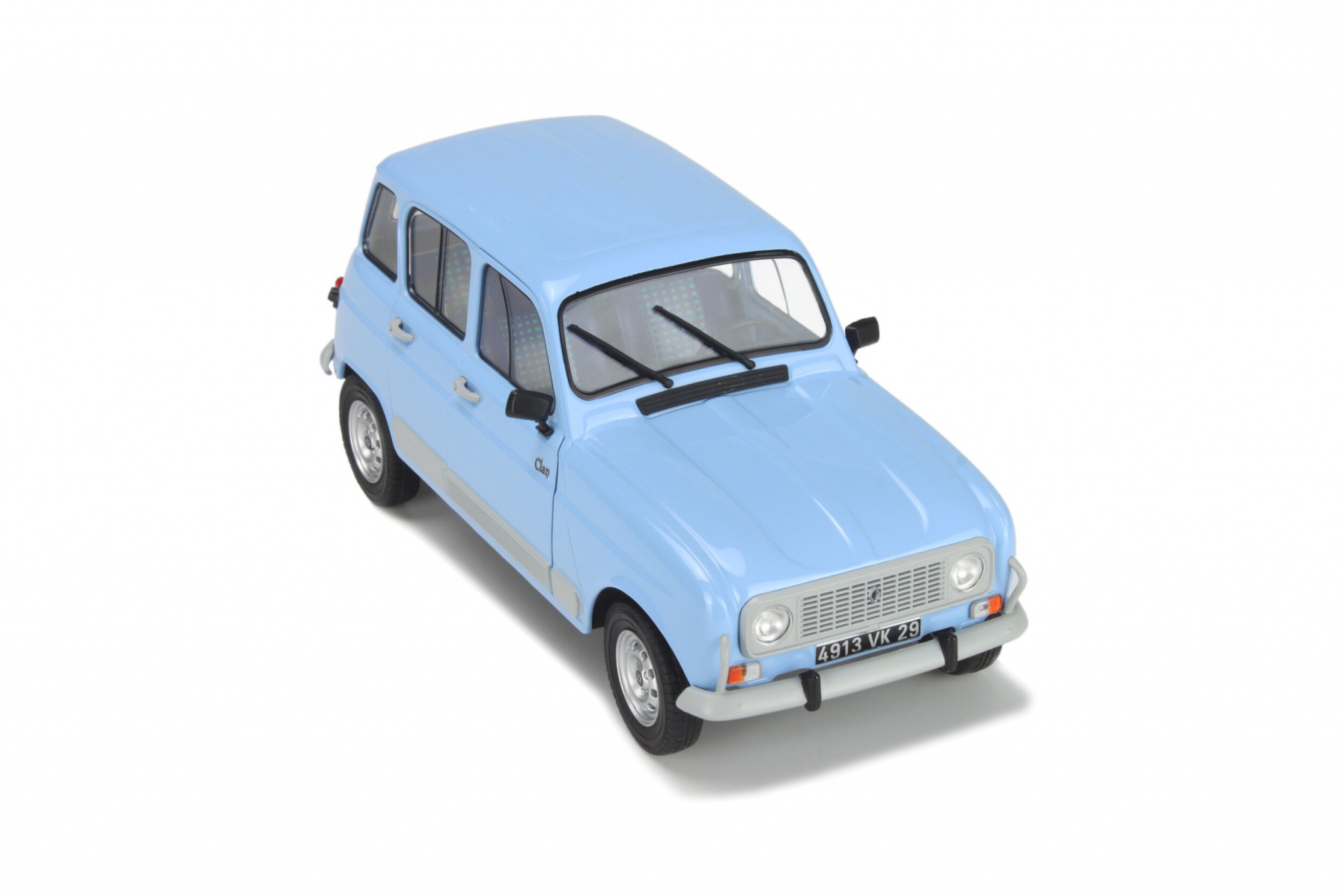 SOLIDO 1/18 Renault 4 L Clan 1978 Jacinthe - Voiture Miniature Neuve