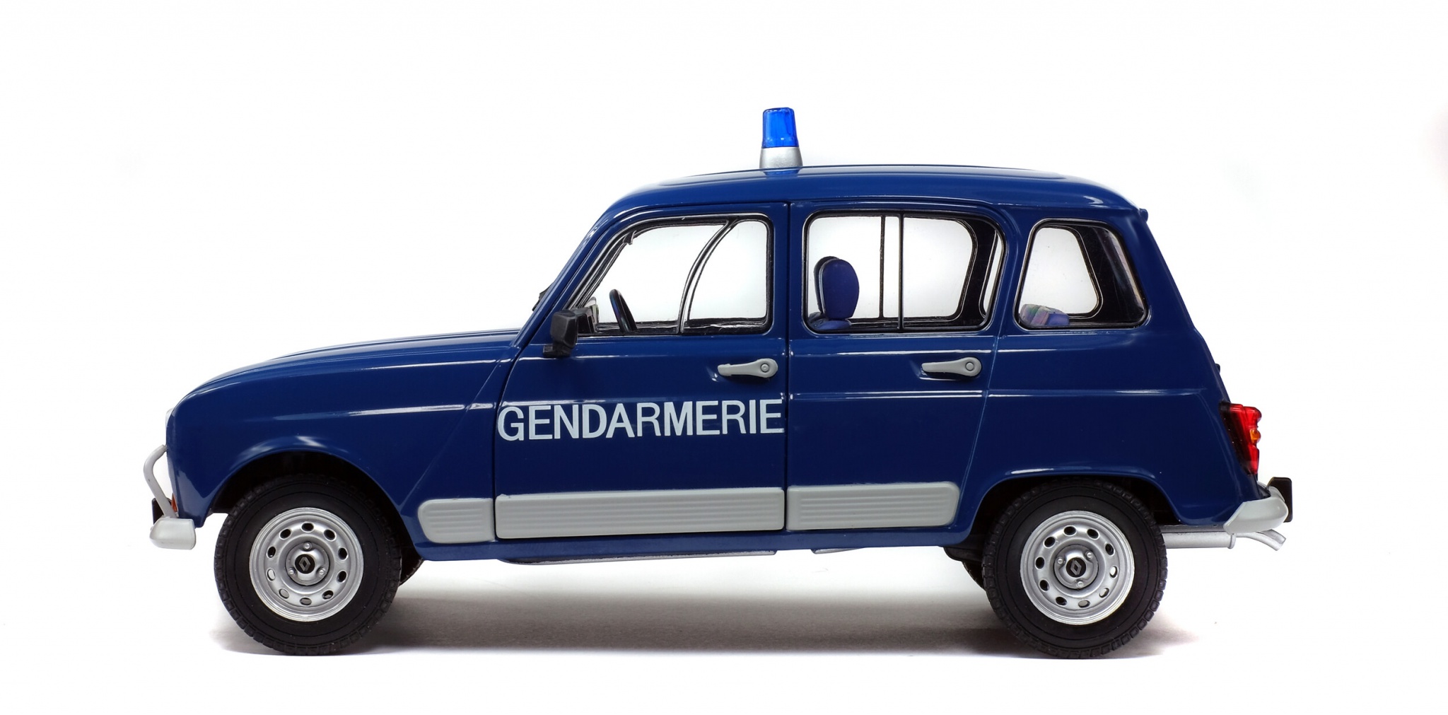 Solido 1/43 Renault Fuego Gendarmerie Bleu - ZC723, Réf 1203, Occasion (Boîte Défraîchie)