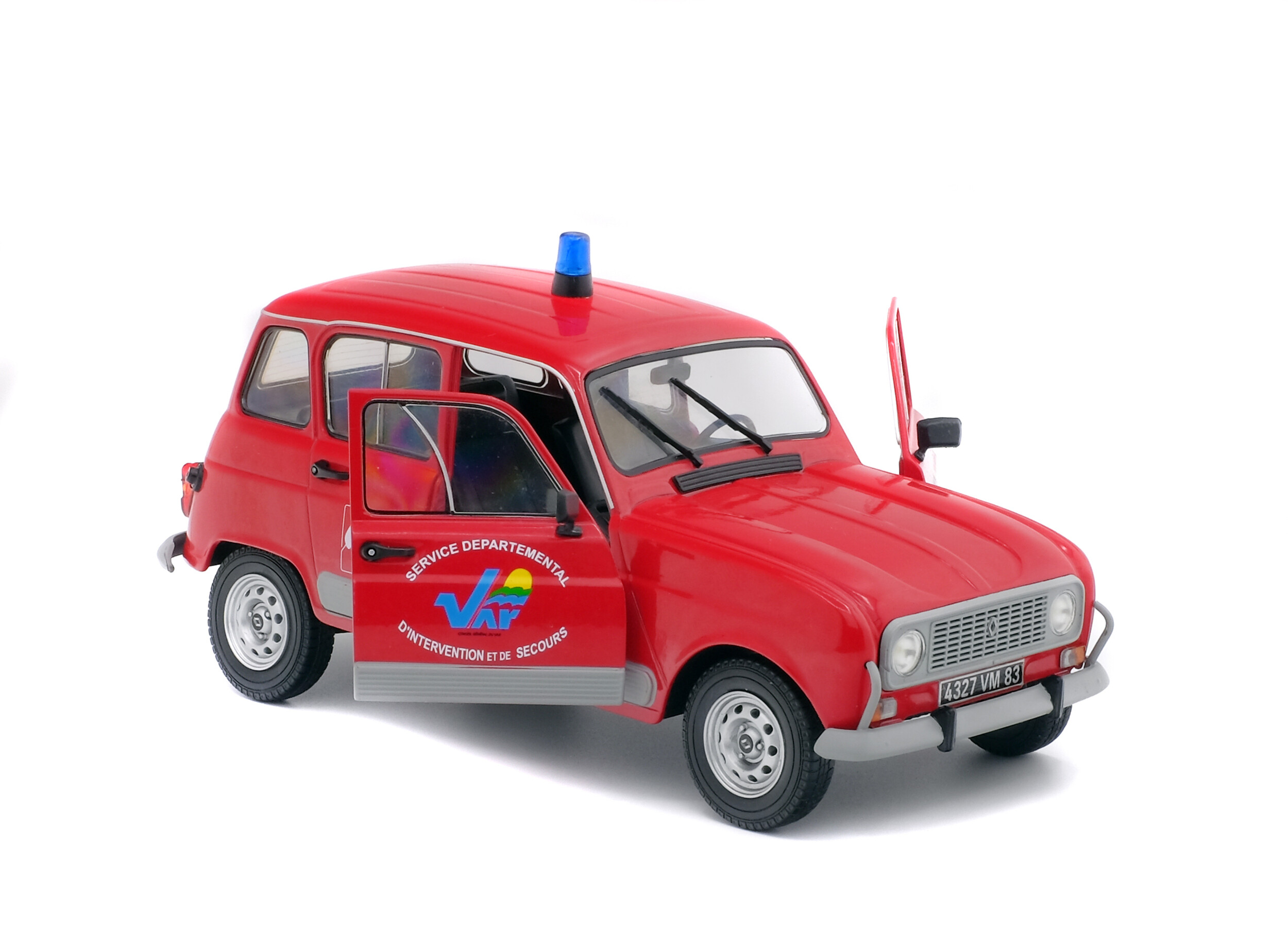 RENAULT 4L GTL POMPIERS DU VAR 1978 Solido 4l miniature