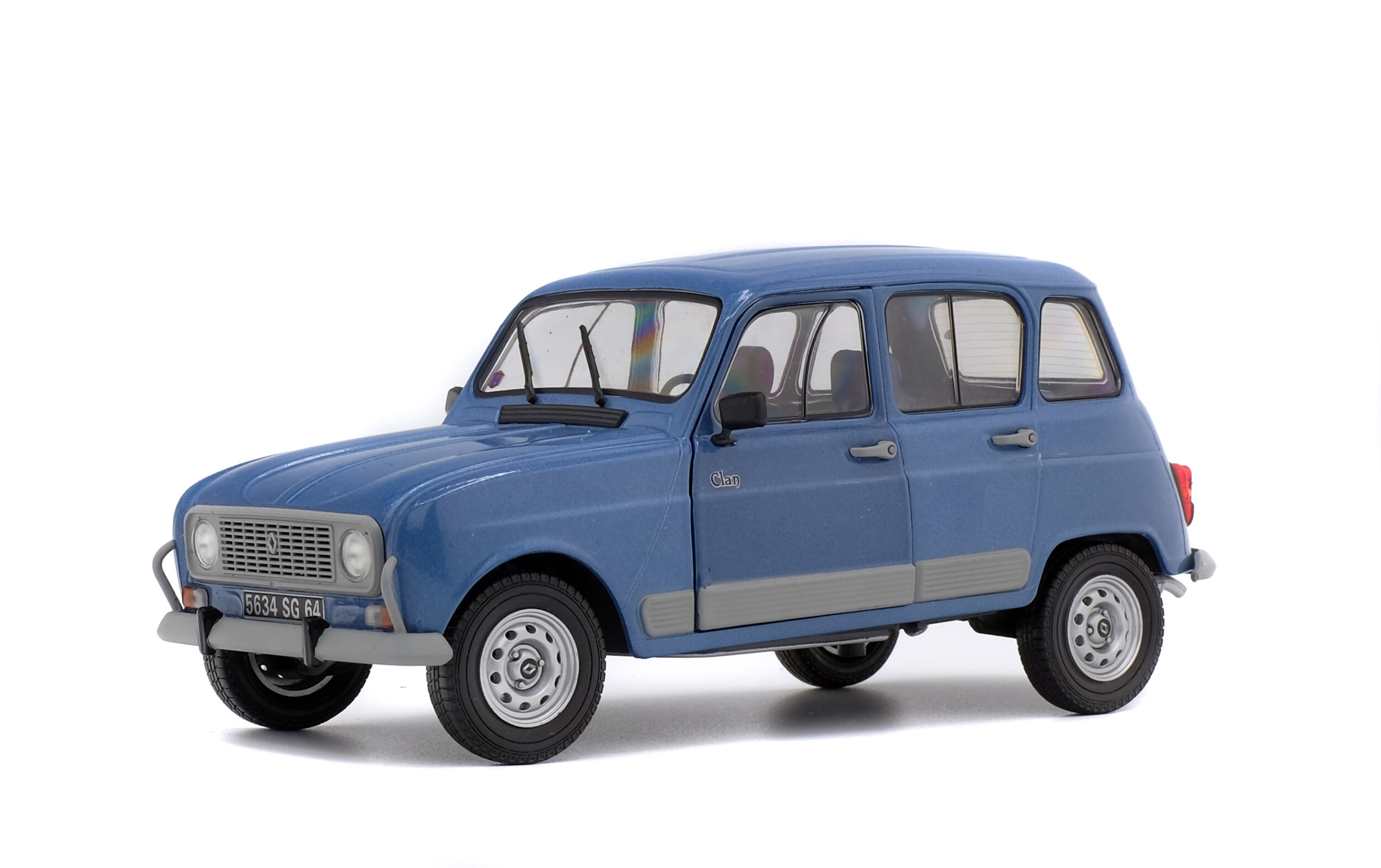 RENAULT 4L CLAN - BLEU ARDOISE - 1989 - Solido