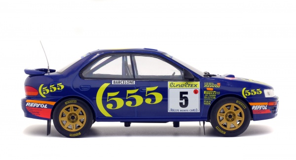 SUBARU IMPREZA - RALLYE MONTE CARLO 1995 - C.SAINZ #5