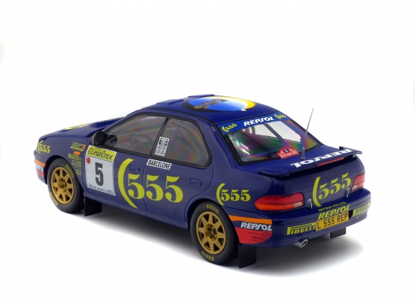 SUBARU IMPREZA - RALLYE MONTE CARLO 1995 - C.SAINZ #5