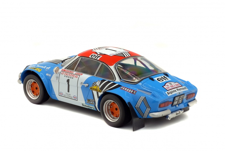 Alpine Renault 1800 - Solido 1/18 - Bleue - Miniature Métal - Occasion