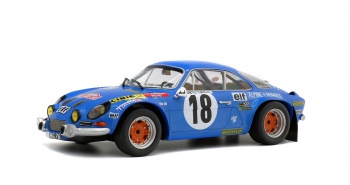 ALPINE A110 1800 - RALLY MONTECARLO 1973 - JC.ANDRUET #18