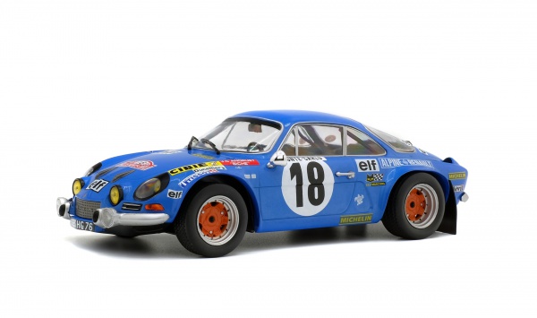 ALPINE A110 1800 - RALLY MONTECARLO 1973 - JC.ANDRUET #18