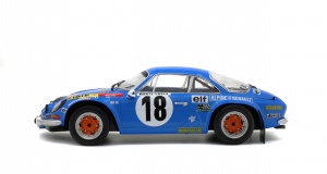 ALPINE A110 1800 - RALLY MONTECARLO 1973 - JC.ANDRUET #18