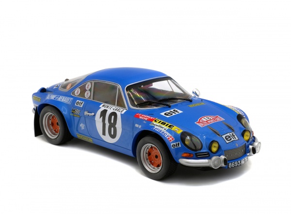 ALPINE A110 1800 - RALLY MONTECARLO 1973 - JC.ANDRUET #18