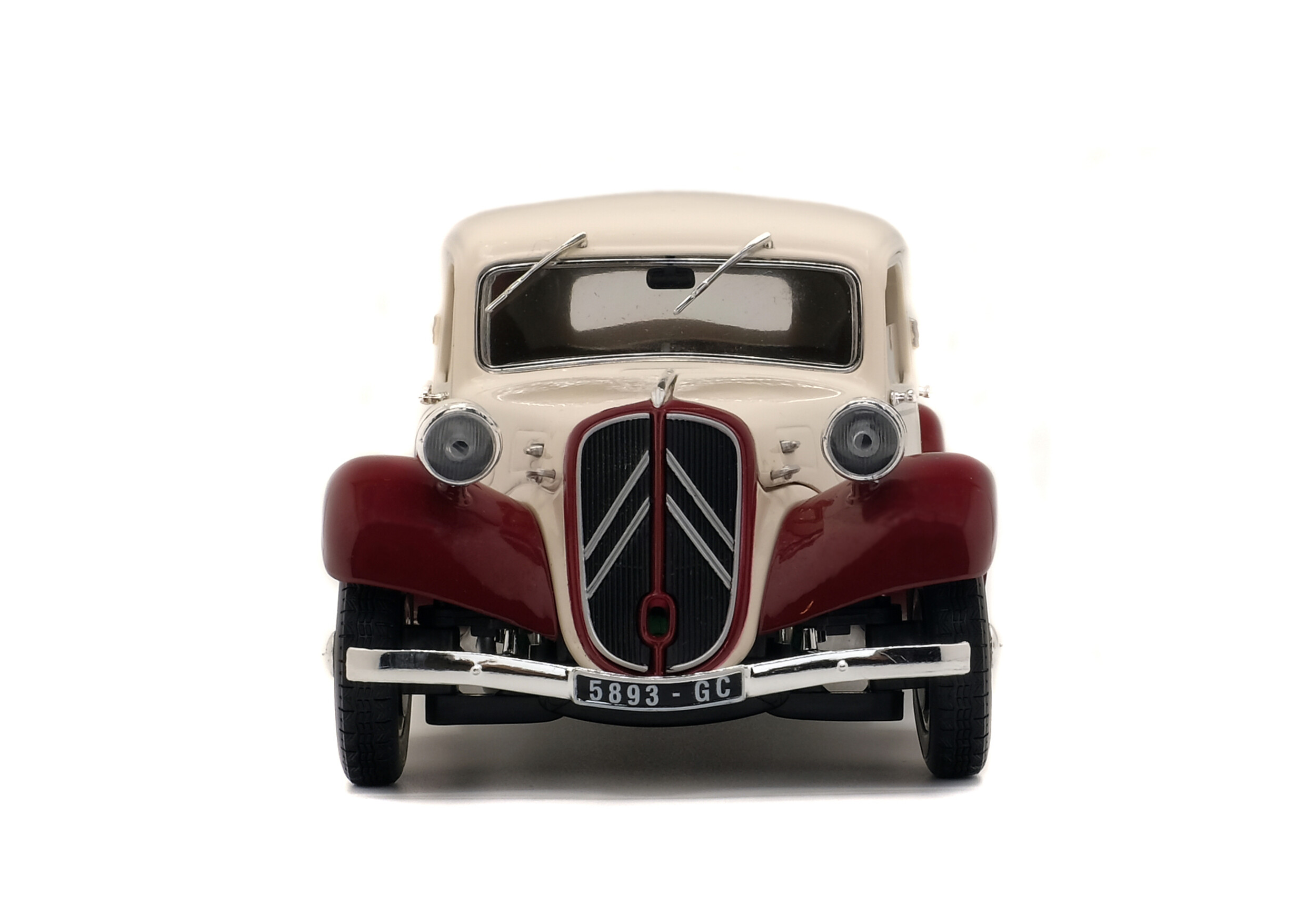 CITROËN TRACTION 11B - BI-TON BORDEAUX- 1938 - Solido