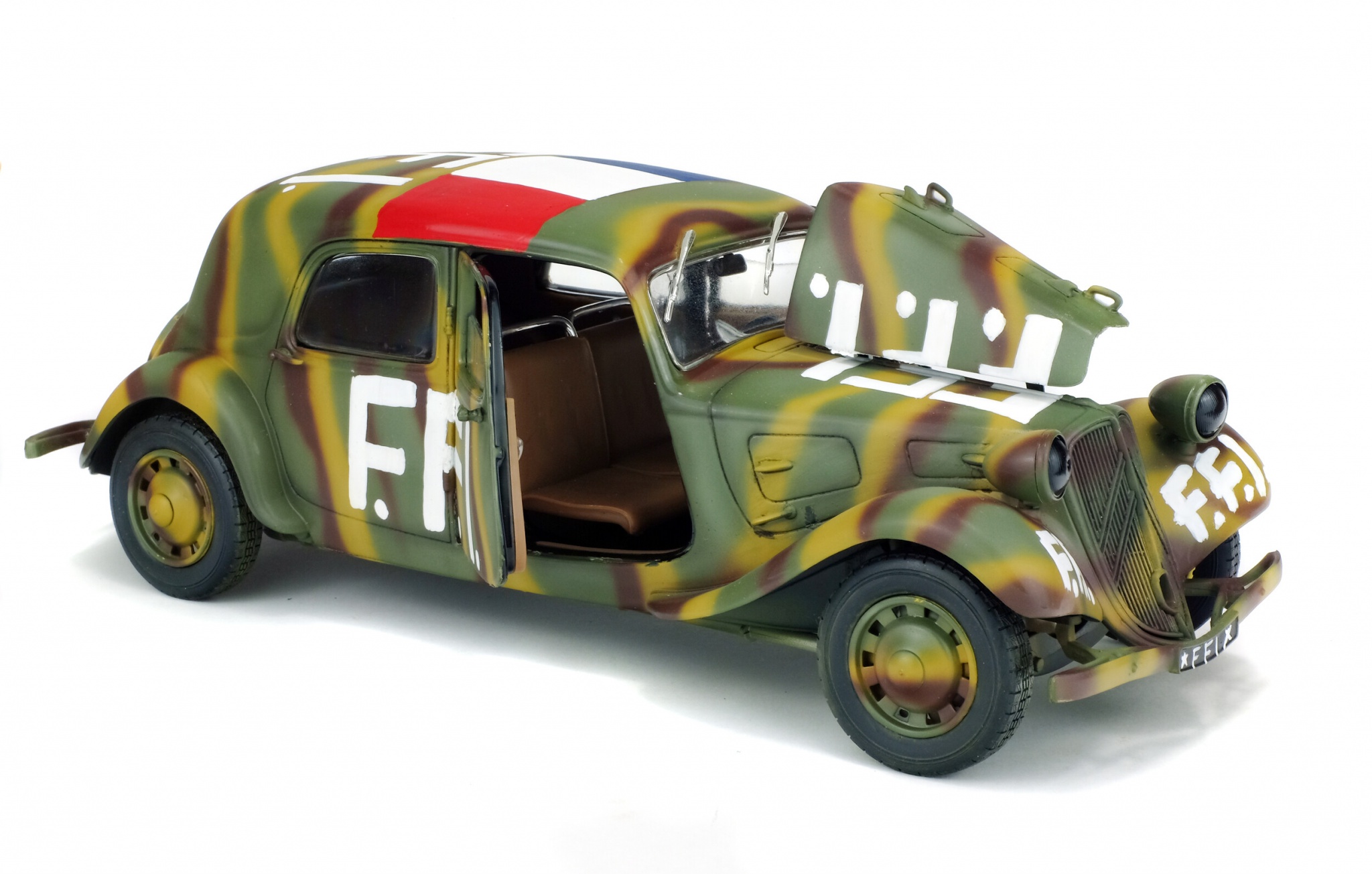 Citroën Traction 11B 1941 Pompiers - Miniature DUBRAY - Collection Pompier - Occasion