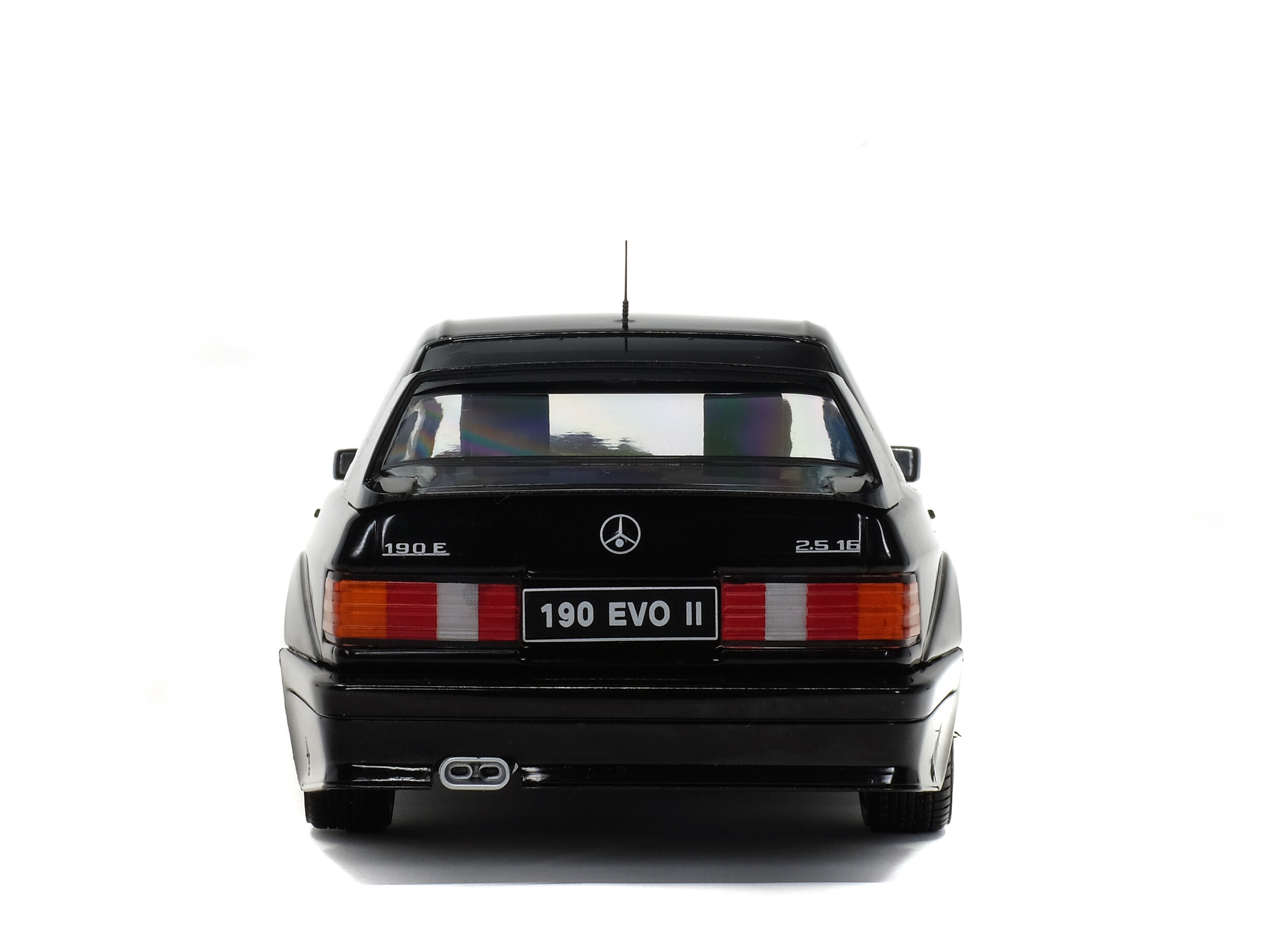 MERCEDES 190 EVO II (W201) - BLACK - 1990 - Solido