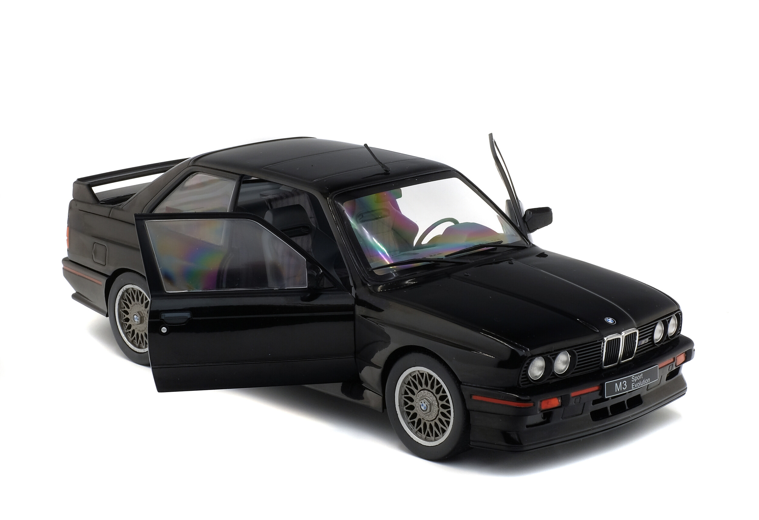 BMW E30 SPORT EVO - BLACK - 1990 - Solido