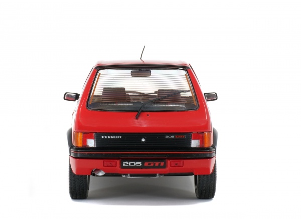 PEUGEOT 205 GTI 1.9L MK 1 - ROUGE VALLELUNGA -1988