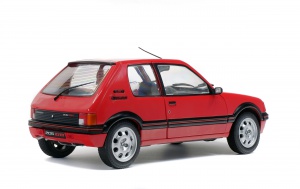 PEUGEOT 205 GTI 1.9L MK 1 - ROUGE VALLELUNGA -1988