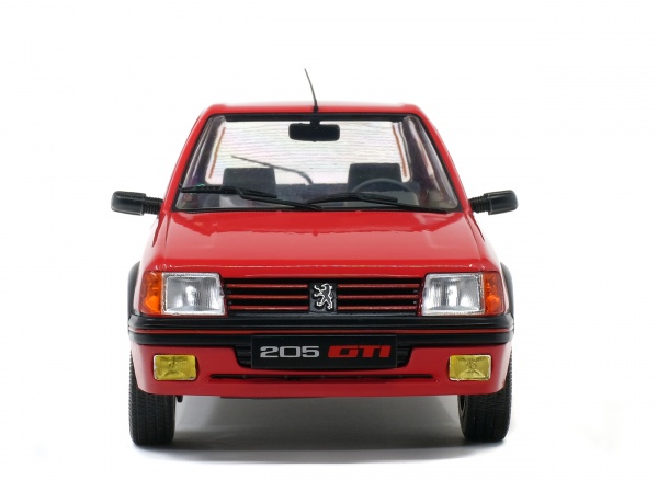 PEUGEOT 205 GTI 1.9L MK 1 - ROUGE VALLELUNGA -1988