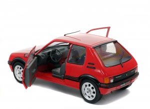 PEUGEOT 205 GTI 1.9L MK 1 - ROUGE VALLELUNGA -1988