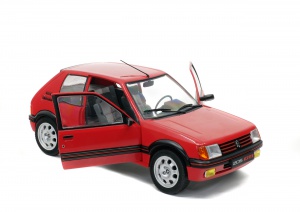 PEUGEOT 205 GTI 1.9L MK 1 - ROUGE VALLELUNGA -1988