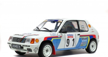 PEUGEOT 205 RALLYE USINE - TOUR DE CORSE 1989 - J.LE BIHAN #91