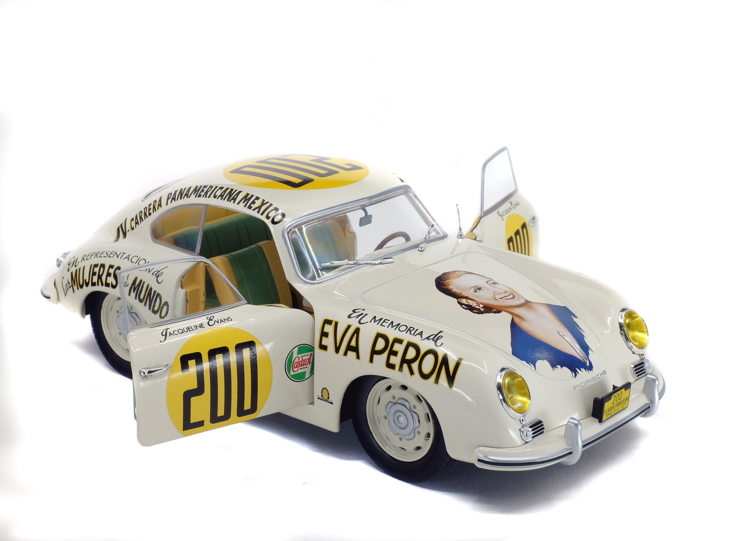 Porsche - 356 Coupé Panamerican 1953 - Brumm - 1/43 - Autos Miniatures