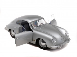 PORSCHE 356 PRE-A - SILVER - 1953