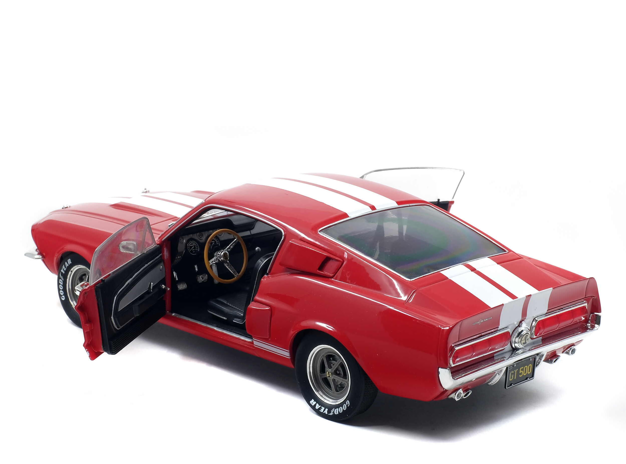 SOLIDO Voiture miniature Shelby Mustang GT500 Red & White Stripes