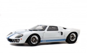 FORD GT40 MK1 - WHITE / BLUE STRIPES - 1968