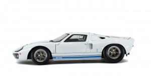 FORD GT40 MK1 - WHITE / BLUE STRIPES - 1968