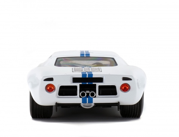 FORD GT40 MK1 - WHITE / BLUE STRIPES - 1968