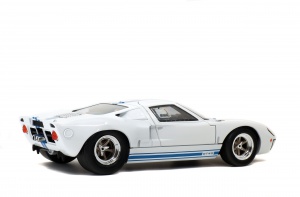 FORD GT40 MK1 - WHITE / BLUE STRIPES - 1968