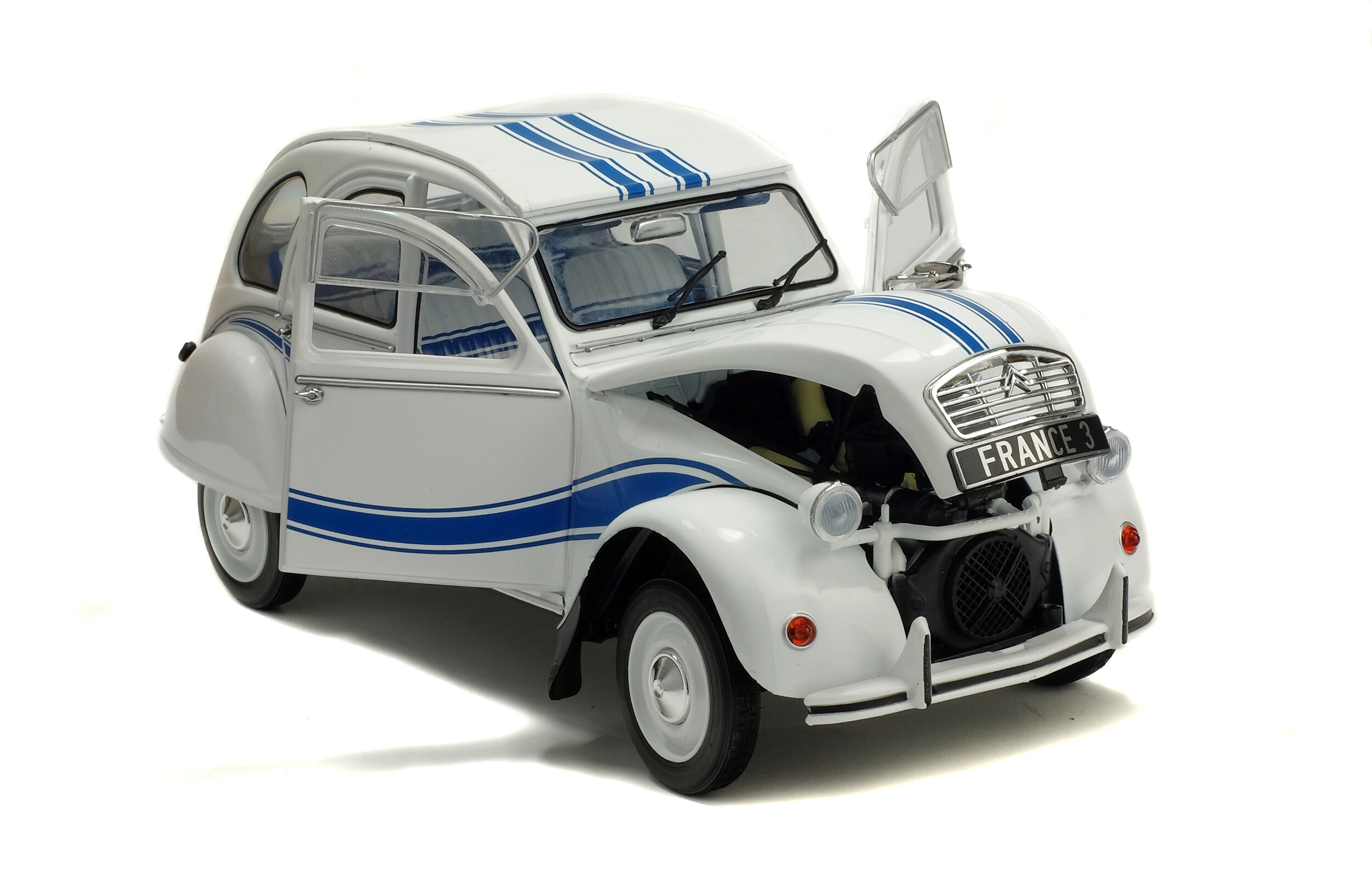 CITROËN 2CV6 - FRANCE 3 - 1983 - Solido