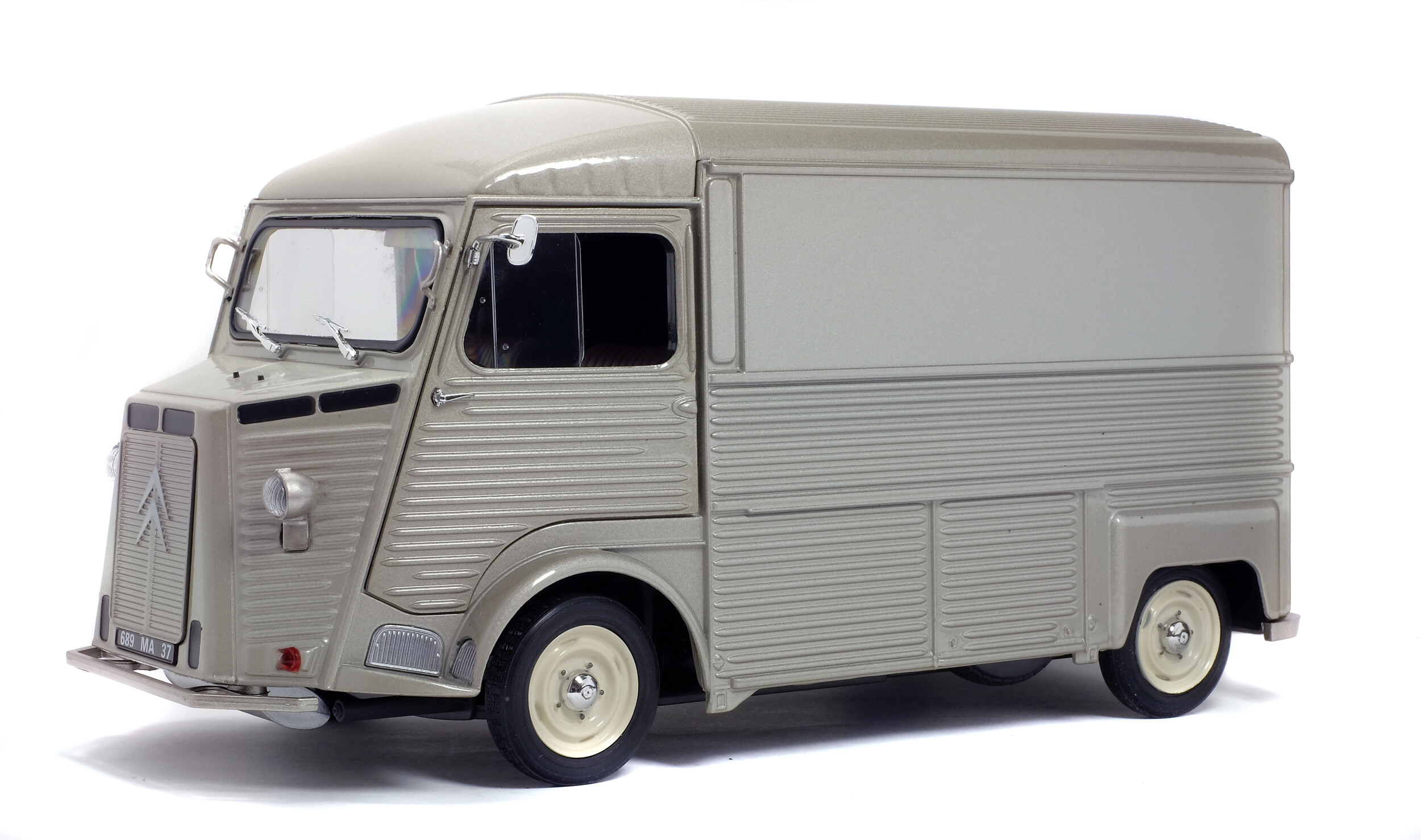 CIVIL HY シトロエン シルバー TYPE HY CITROEN METAL ソリド 1/18 シビル SOLIDO / GRIS