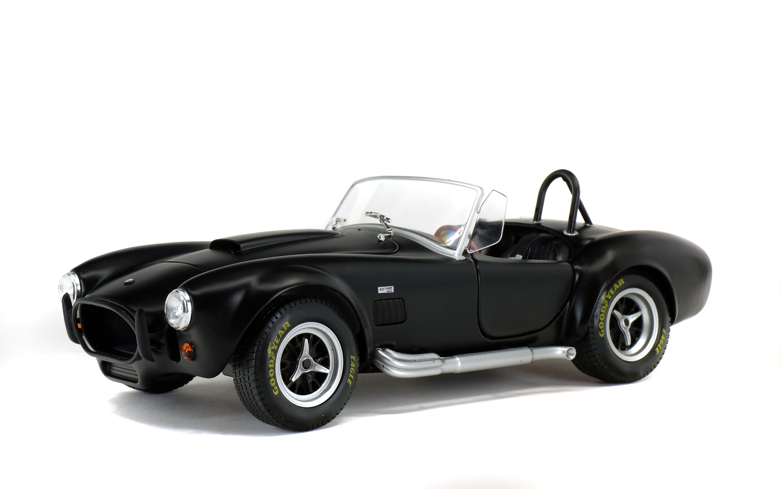 Shelby Cobra 427 S C Mat Black 1965 Solido