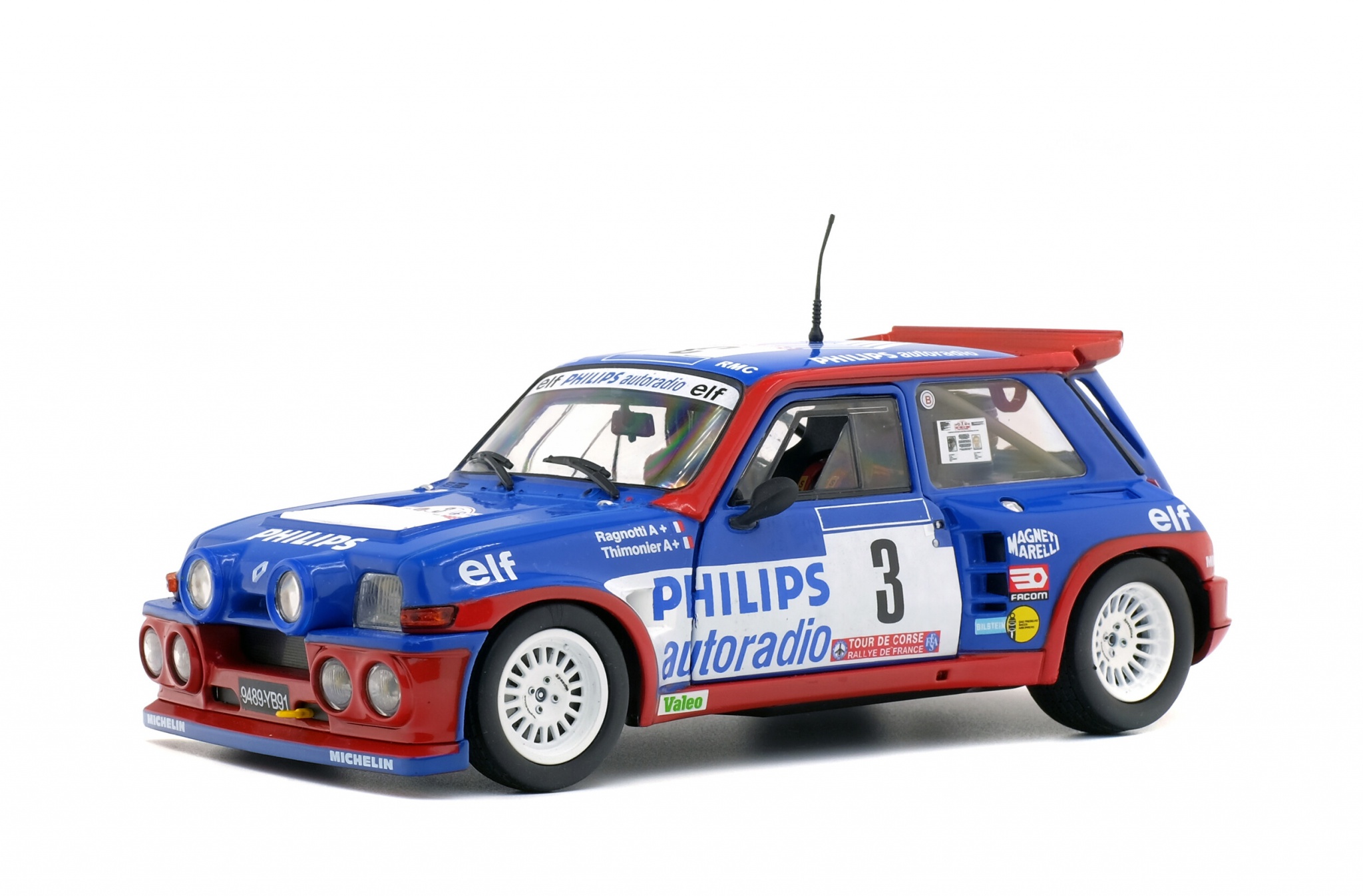 747Z Solido Verwandelt 10 R5 Alpine GR2 #6 Tour De Korsika 1979 Ragnotti Blau 1