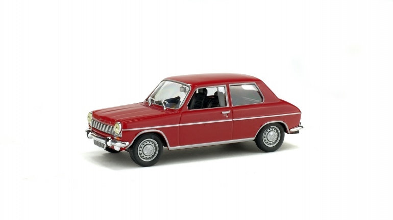 Simca 1100 Solido BROSOL Brazil - 1971 - Couleur Bleue Rare - Échelle 1/43