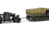 FAMO - SD.KFZ. 9 AVEC FLAK 36/37 88MM - GERMANY - 1945