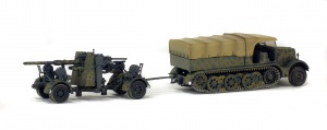 FAMO - SD.KFZ. 9 AVEC FLAK 36/37 88MM - GERMANY - 1945