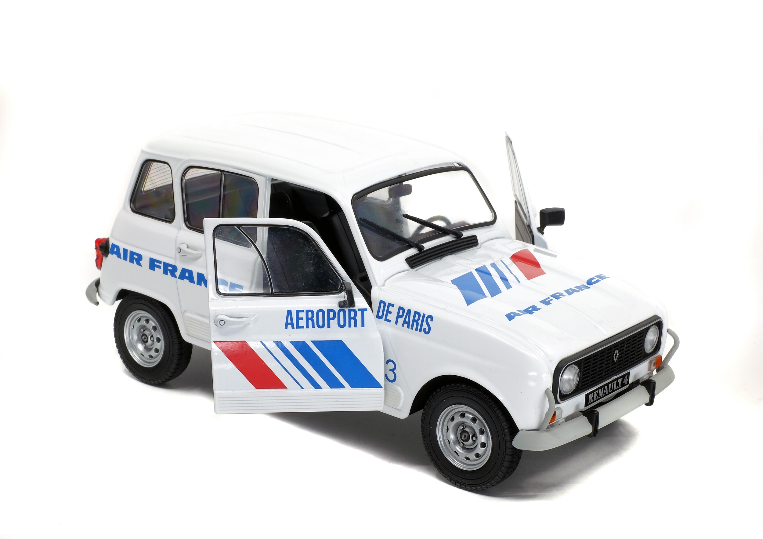 1//18 RENAULT 4 GTL AÉROPORT DE PARIS AIR FRANCE 1978-SOLIDO1800108 EDITION LIM