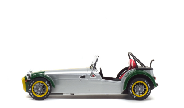 LOTUS SEVEN - ALUMINIUM BODY AND GREEN NOSE - 1989