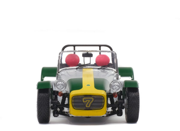 LOTUS SEVEN - ALUMINIUM BODY AND GREEN NOSE - 1989