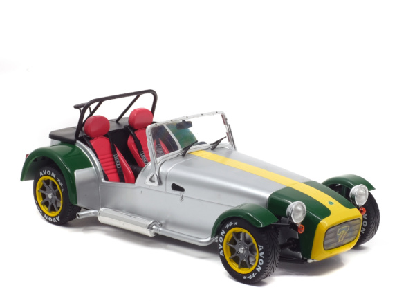 LOTUS SEVEN - ALUMINIUM BODY AND GREEN NOSE - 1989