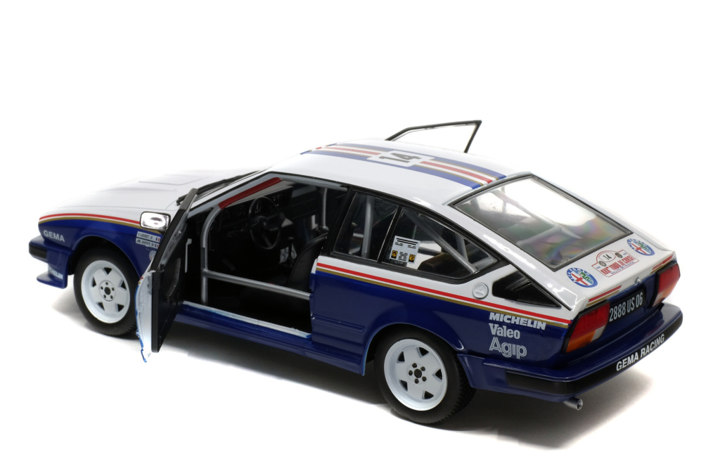 Alfa Romeo GTV6 Loubet – Rallye Monte Carlo 1983 – Ixo Altaya 1/43 (neuf, Collection)