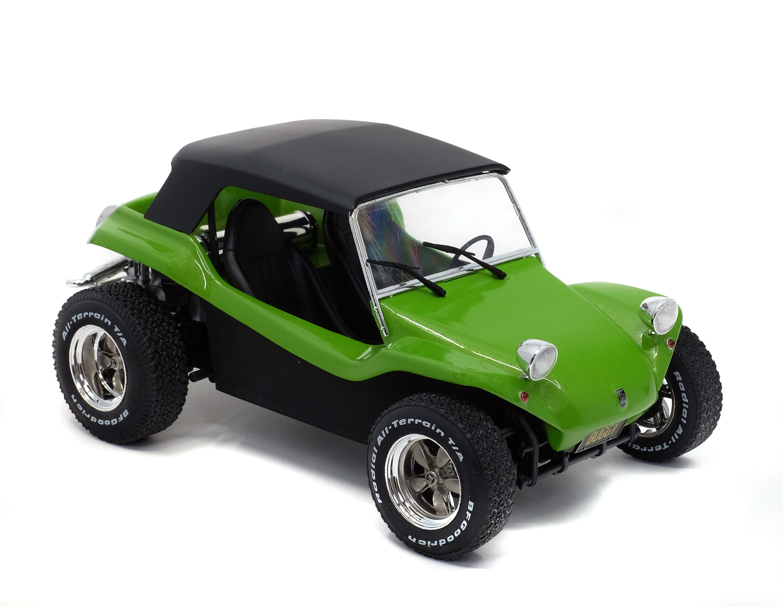 1968 MEYERS MANX BUGGY SOFT ROOF GREEN 1/18 DIECAST CAR BY SOLIDO S1802703 
