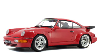 PORSCHE 964 TURBO 3,6 - ROUGE INDIEN - 1990