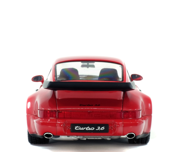 PORSCHE 964 TURBO 3,6 - ROUGE INDIEN - 1990