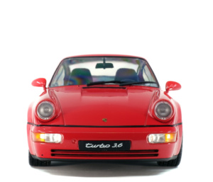 PORSCHE 964 TURBO 3,6 - ROUGE INDIEN - 1990