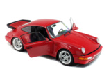 PORSCHE 964 TURBO 3,6 - ROUGE INDIEN - 1990