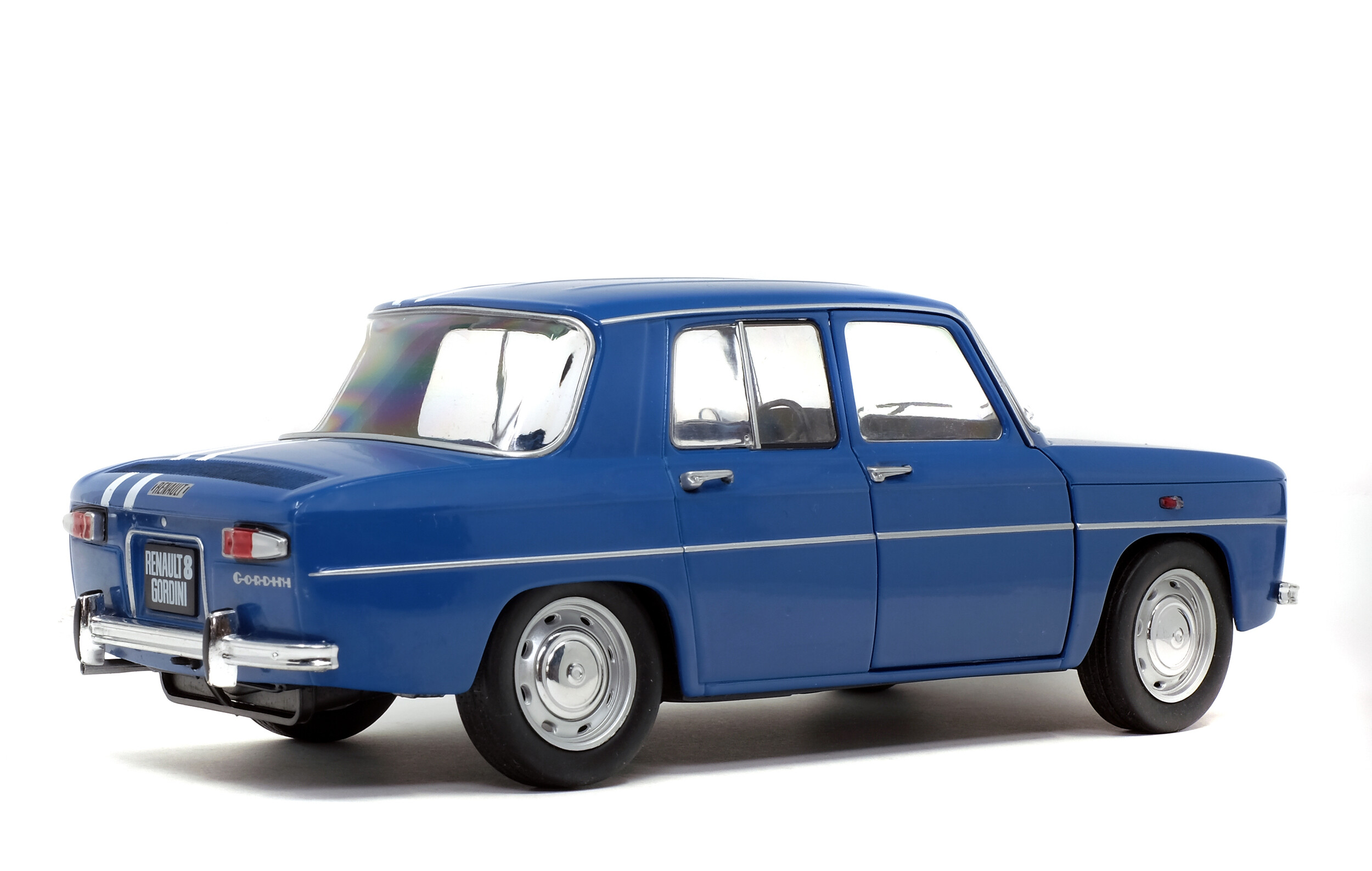 RENAULT 8 Major 1100 blau blue Gordini Limousine France 1964 NEU Solido 1:18