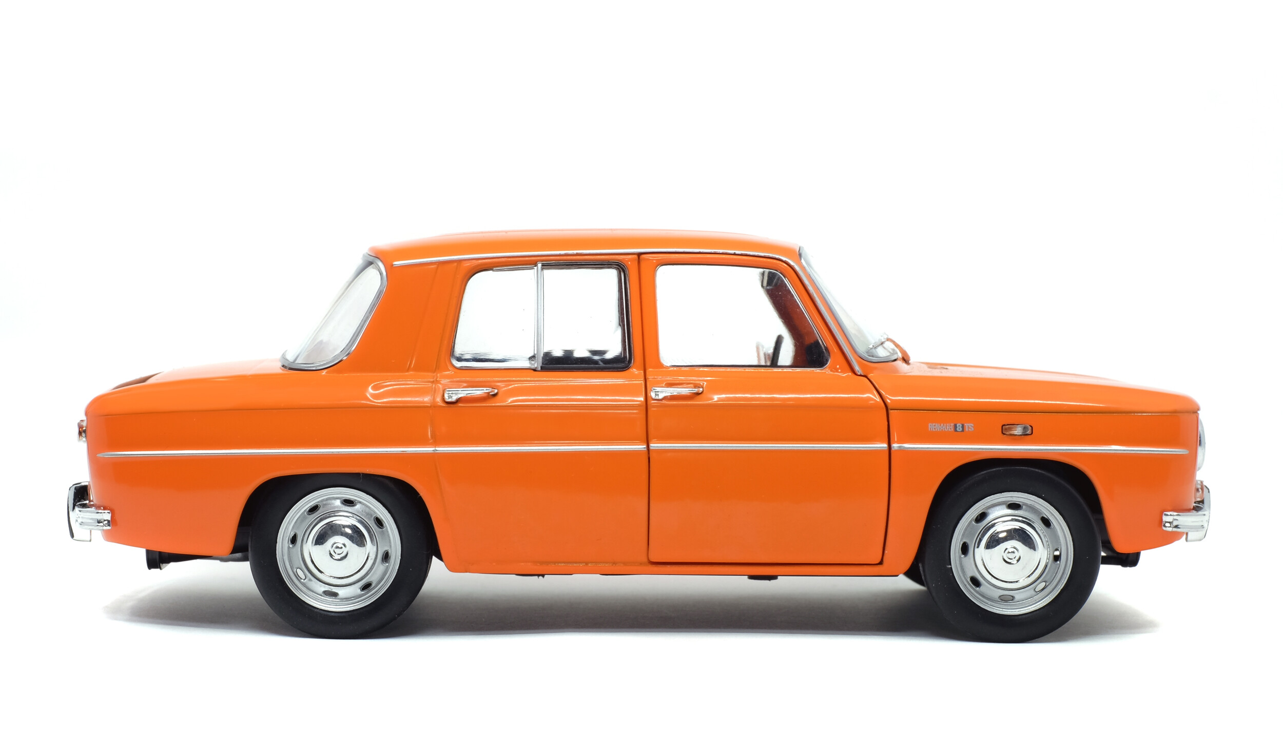 ミニカー Dalia Solido NO.8 SEAT 1500 NO.9 RENAULT RENAULT 8 TS - ORANGE - 1967 - Solido