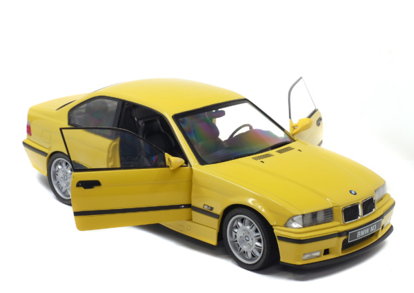 BMW E36 COUPE M3 - JAUNE DAKAR - 1994