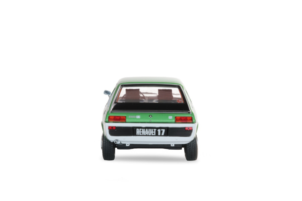 RENAULT R17 MK1 - VERT METAL VERNIS - 1976